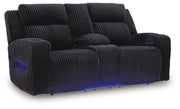 Belvarrow Power Reclining Sofa and Loveseat