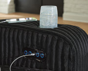 Belvarrow Power Reclining Loveseat with Console