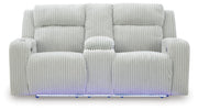 Forest Lake Power Reclining Sofa and Loveseat