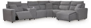 Modmax II 6-Piece Power Reclining Sectional with Chaise and Console