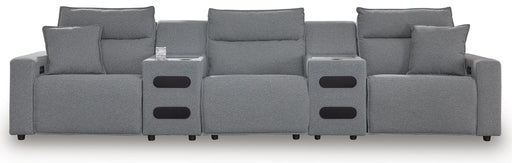 Modmax II 5-Piece Power Reclining Sectional with Audio Consoles