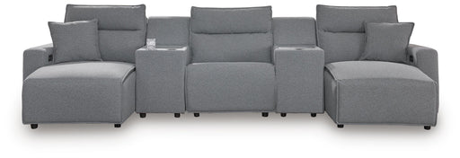 Modmax II 5-Piece Power Reclining Sectional with Chaise and Consoles