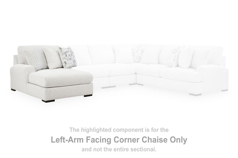 Misty-Lakes Left-Arm Facing Corner Chaise