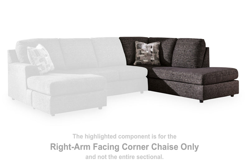 Lentiz Right-Arm Facing Corner Chaise