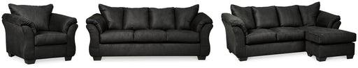 Darcy Sofa Chaise, Sofa and Chair