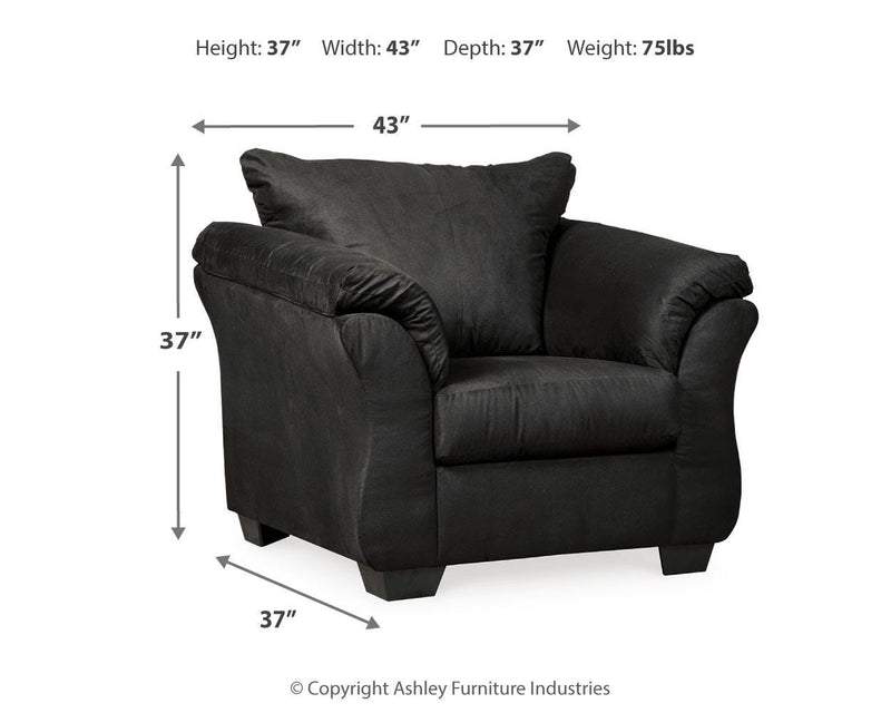 Darcy Sofa Chaise, Sofa and Chair