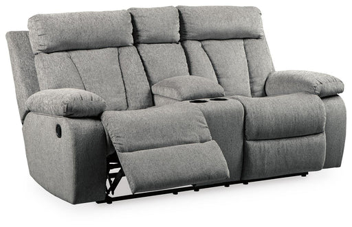 Mitchiner Reclining Loveseat with Console