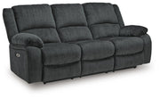 Draycoll Power Reclining Sofa and Power Recliner