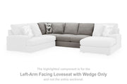 Lindon Left-Arm Facing Loveseat with Wedge