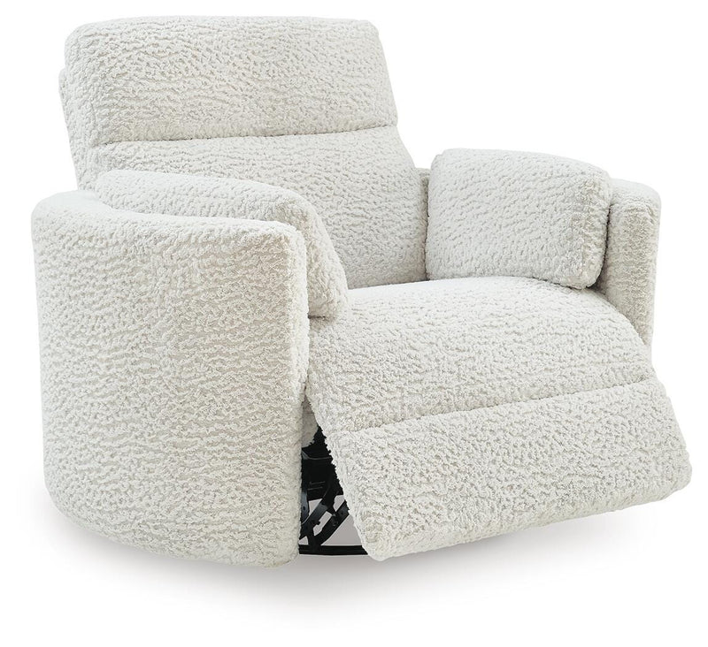 Gosaldo Swivel Power Glider Recliner