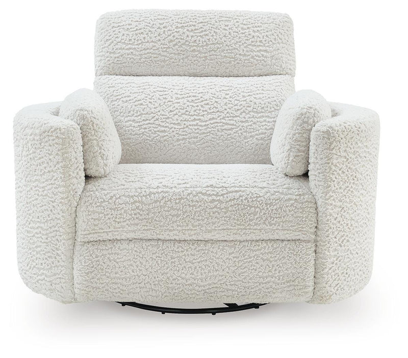 Gosaldo Swivel Power Glider Recliner