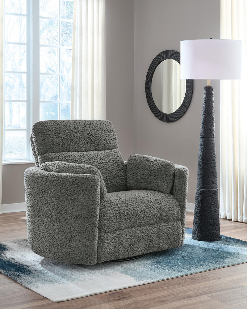 Gosaldo Swivel Power Glider Recliner