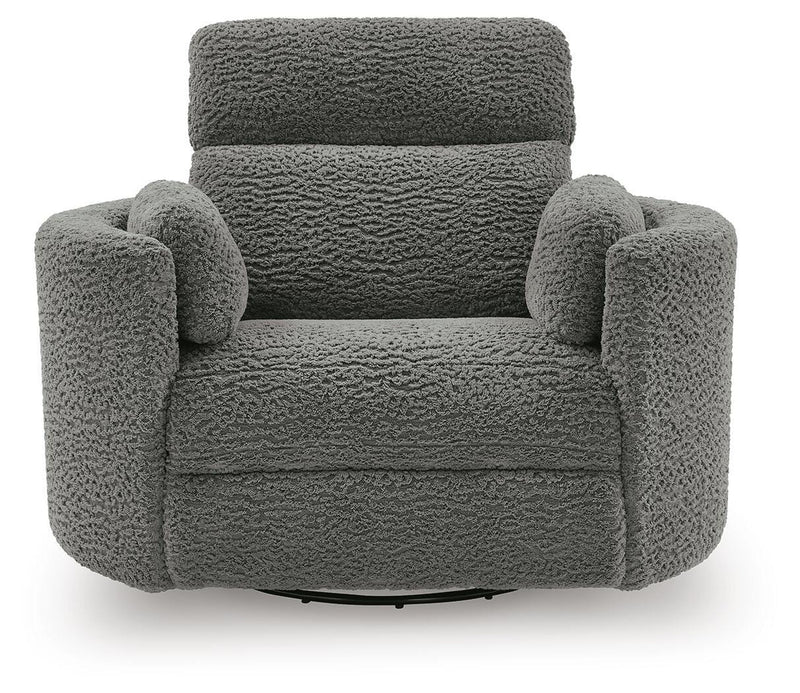 Gosaldo Swivel Power Glider Recliner