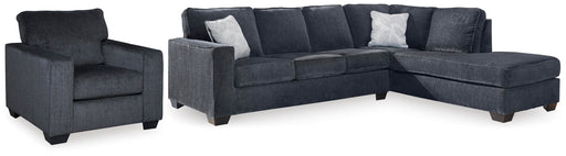 Altari 2-Piece Sectional and Chair