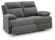Side-Swipe Reclining Sofa, Loveseat and Recliner