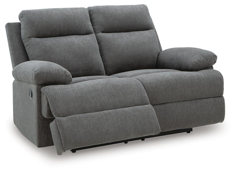 Side-Swipe Reclining Sofa, Loveseat and Recliner