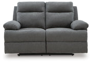Side-Swipe Reclining Sofa, Loveseat and Recliner