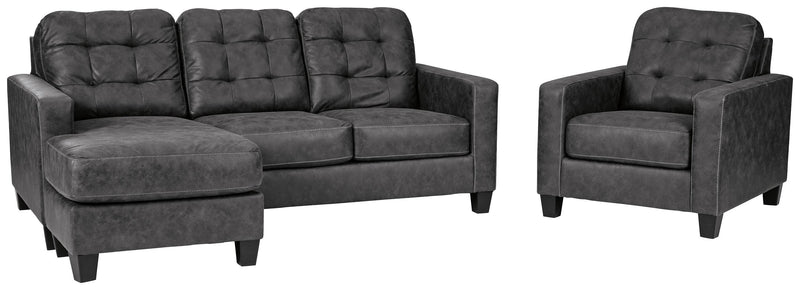 Venaldi Sofa Chaise and Chair