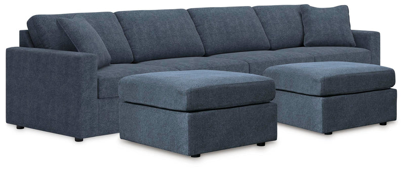 Modmax 4-Piece Sectional and 2 Ottomans