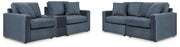 Modmax 3-Piece Sectional Sofa and 2-Piece Sectional Loveseat