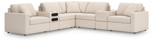 Modmax 7-Piece Balanced Sectional with Audio and Storage Consoles