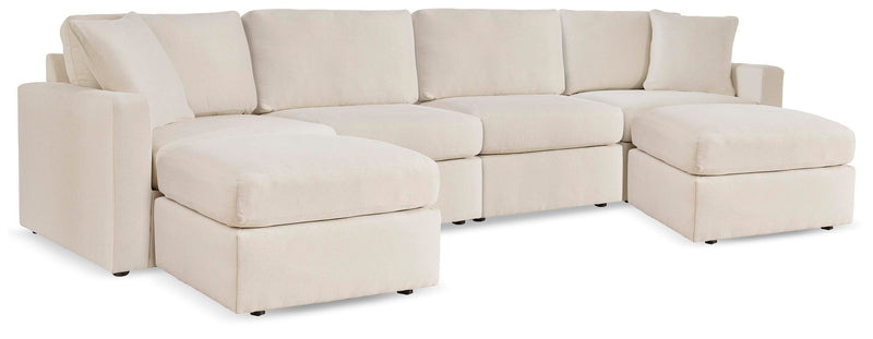Modmax 4-Piece Sectional and 2 Ottomans