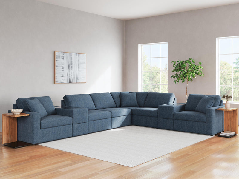 Modmax 8-Piece Sectional and Ottoman