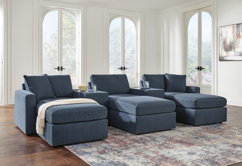 Modmax 5-Piece Sectional and 3 Ottomans