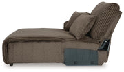 Top Tier 3-Piece Reclining Sofa Chaise Sectional