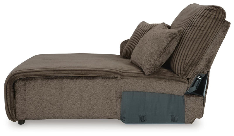 Top Tier 3-Piece Reclining Sofa Chaise Sectional