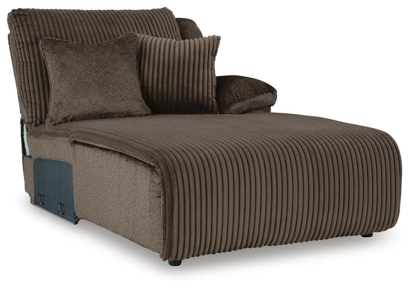 Top Tier 3-Piece Reclining Sofa Chaise Sectional
