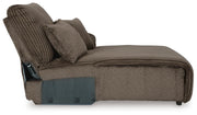 Top Tier 3-Piece Reclining Sofa Chaise Sectional