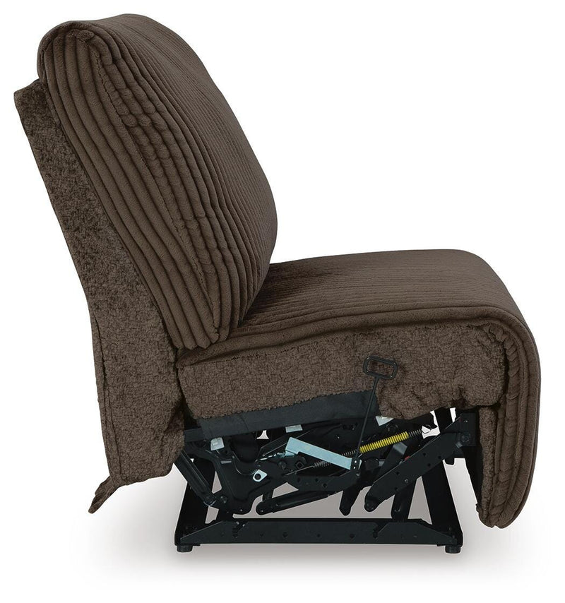 Top Tier 3-Piece Reclining Sofa Chaise Sectional