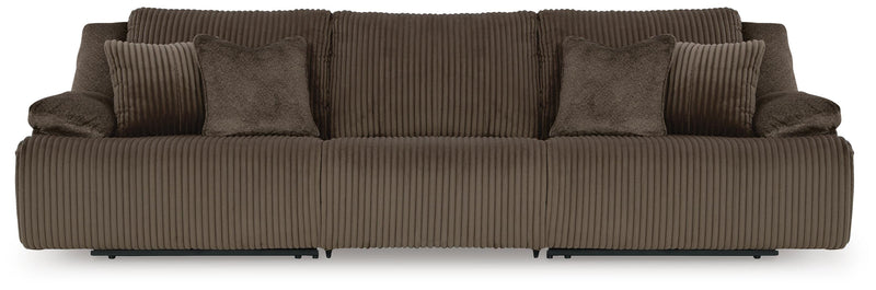 Top Tier 3-Piece Reclining Sectional Sofa