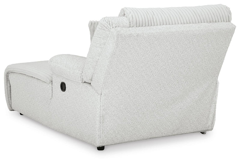 Top Tier 3-Piece Reclining Sectional Chofa