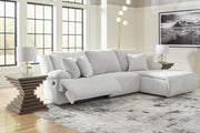 Top Tier 3-Piece Reclining Sectional Sofa Chaise