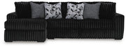 Midnight-Madness 2-Piece Sectional Sofa with Chaise