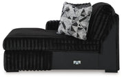 Midnight-Madness 3-Piece Sectional with Chaise
