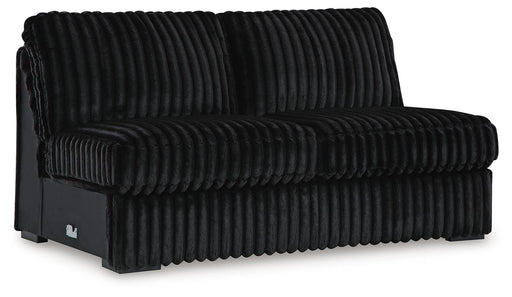Midnight-Madness Armless Loveseat
