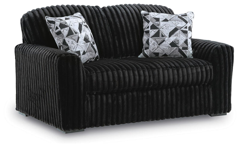 Midnight-Madness Sofa, Loveseat and Oversized Chair