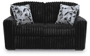 Midnight-Madness Sofa and Loveseat