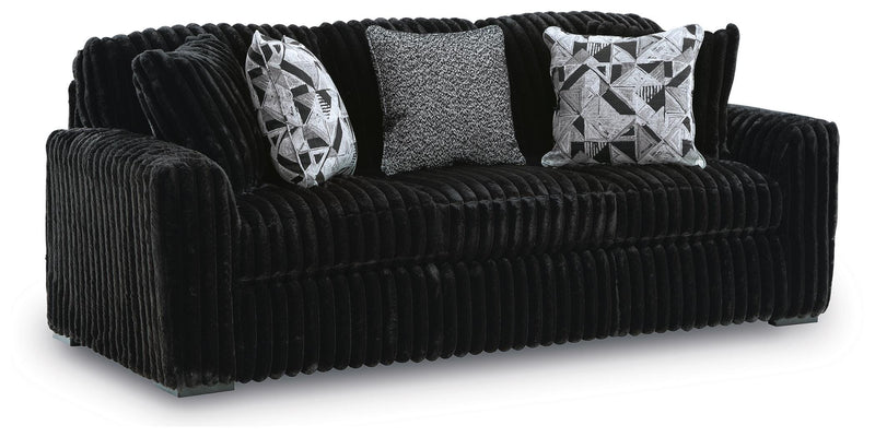 Midnight-Madness Sofa and Loveseat