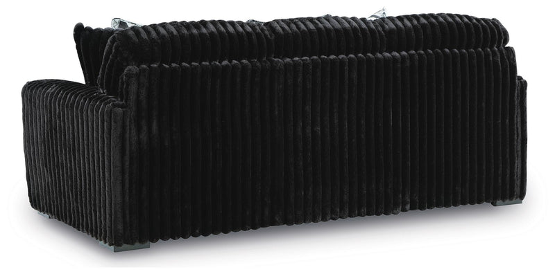 Midnight-Madness Sofa and Loveseat
