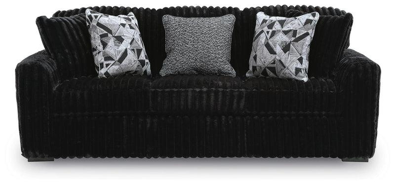 Midnight-Madness Sofa and Loveseat