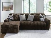 Midnight-Madness 2-Piece Sectional Sofa with Chaise