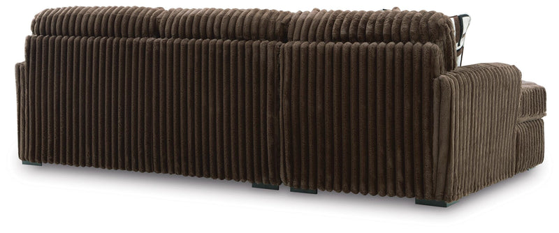 Midnight-Madness 2-Piece Sectional Sofa with Chaise