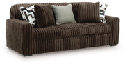 Midnight-Madness Sofa, Oversized Chair and Accent Ottoman