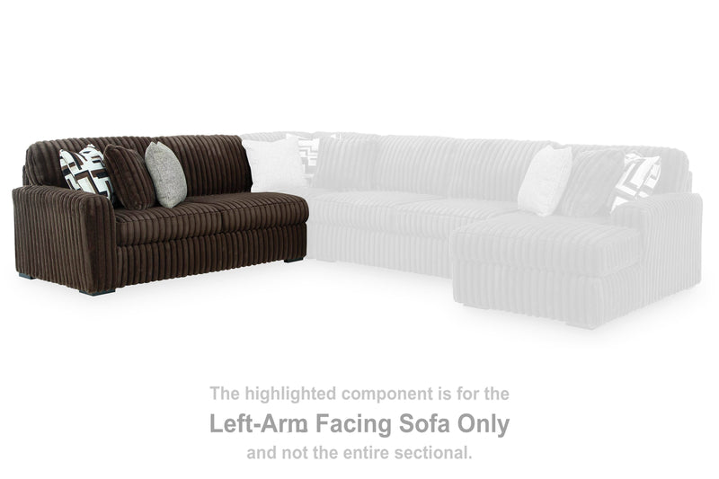 Midnight-Madness Left-Arm Facing Sofa