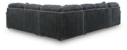Midnight-Madness 4-Piece Sectional with Chaise