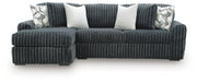 Midnight-Madness 2-Piece Sectional Sofa Chaise